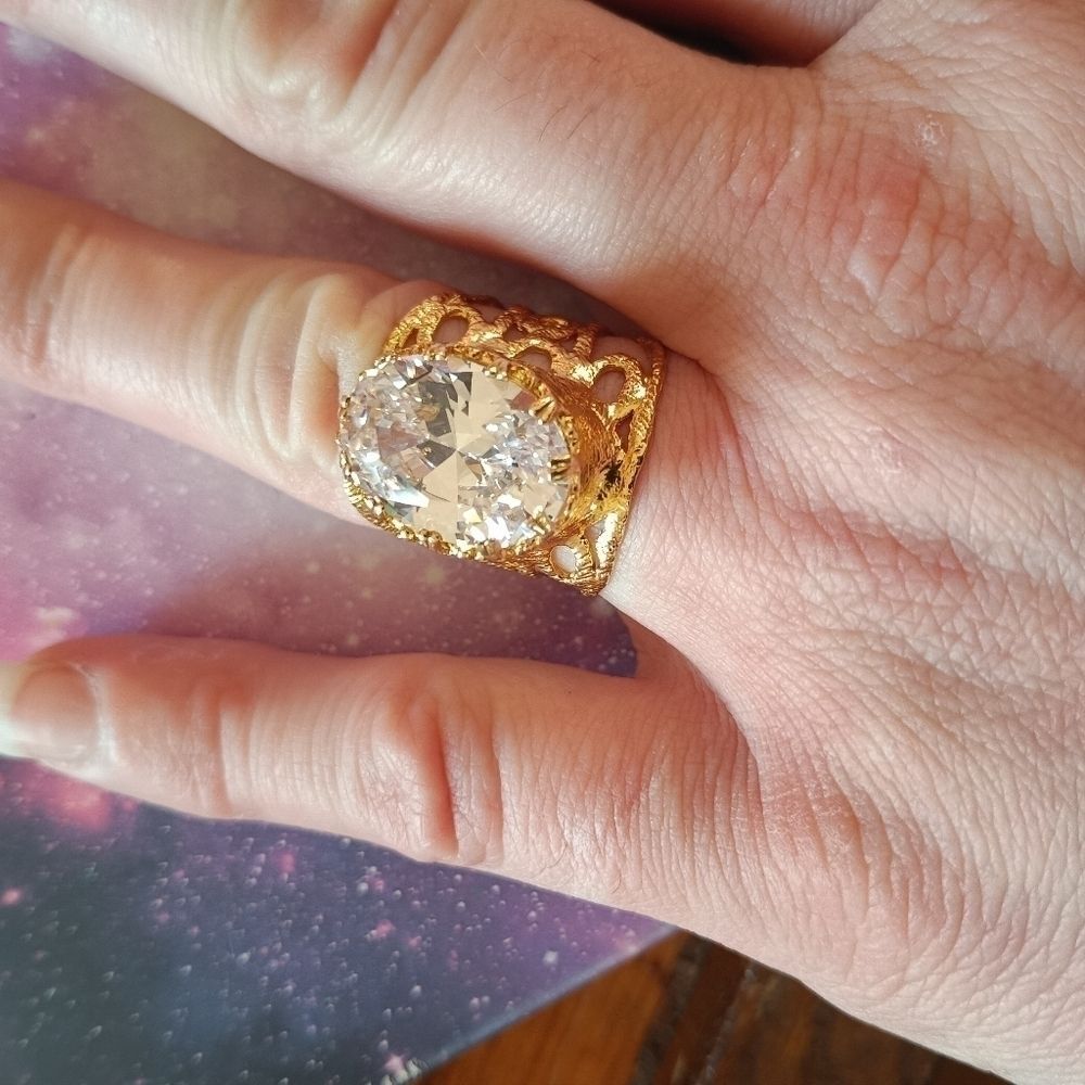 YAM 14K plated Silver Ring - Picture 7 of 16